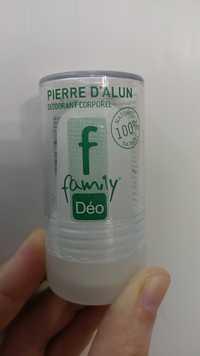FAMILY DÉO - Pierre d'Alun - Déodorant corporel