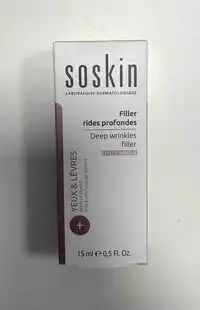 SOSKIN - Filler rides profondes