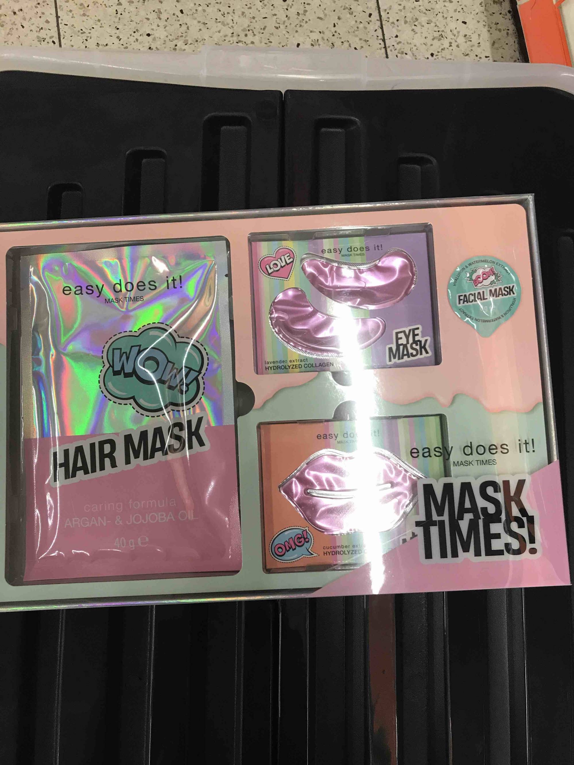 LOVE - Easy does it! Mask times - Hair mask