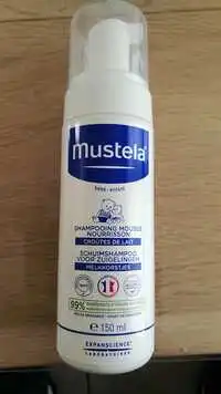 MUSTELA - Bébé-enfant croûtes de lait - Shampooing mousse nourrisson