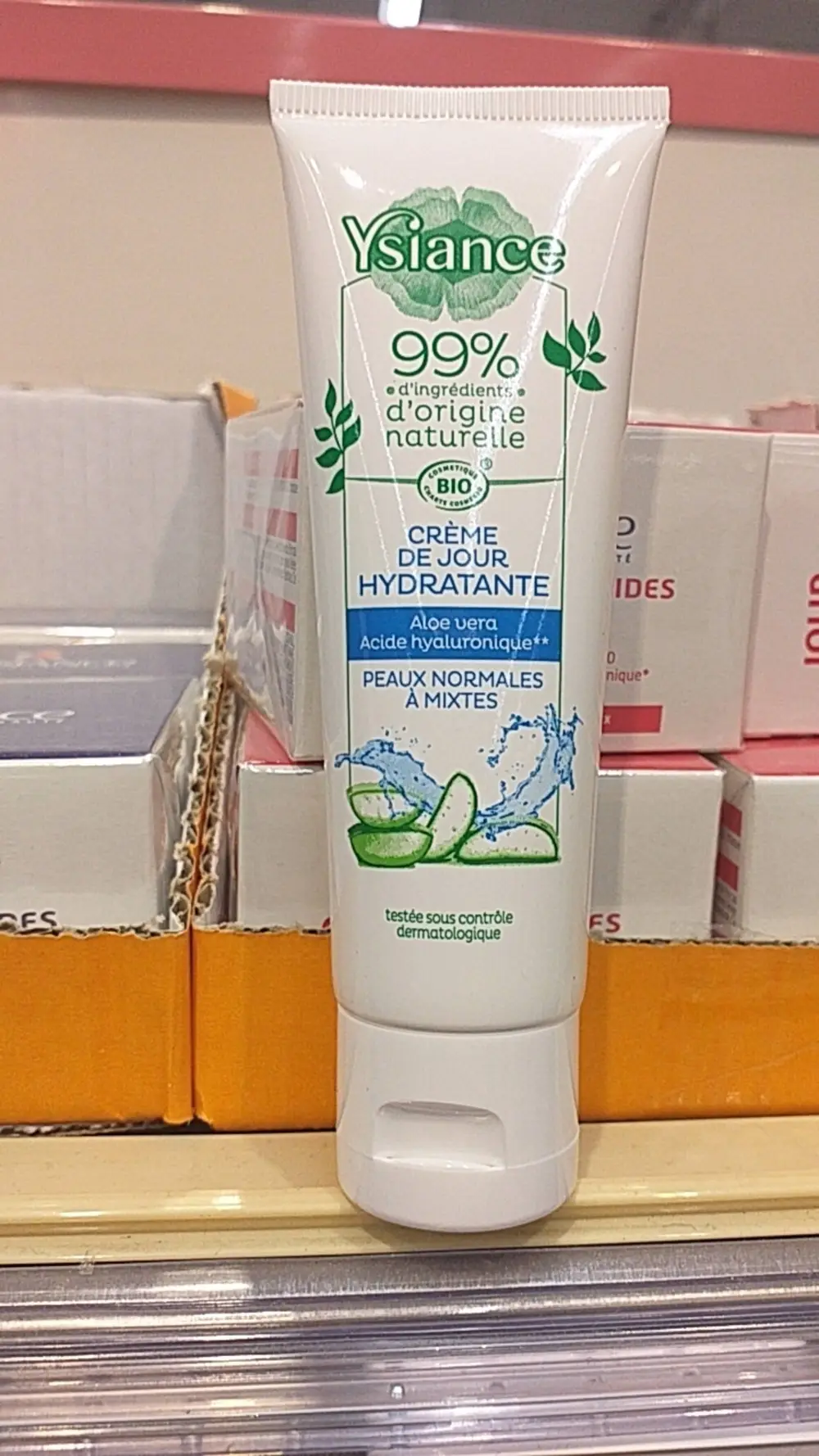 YSIANCE - Aloe vera - Crème de jour hydratante