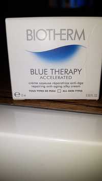 BIOTHERM - Blue therapy accelerated - Crème soyeuse réparatrice anti-âge
