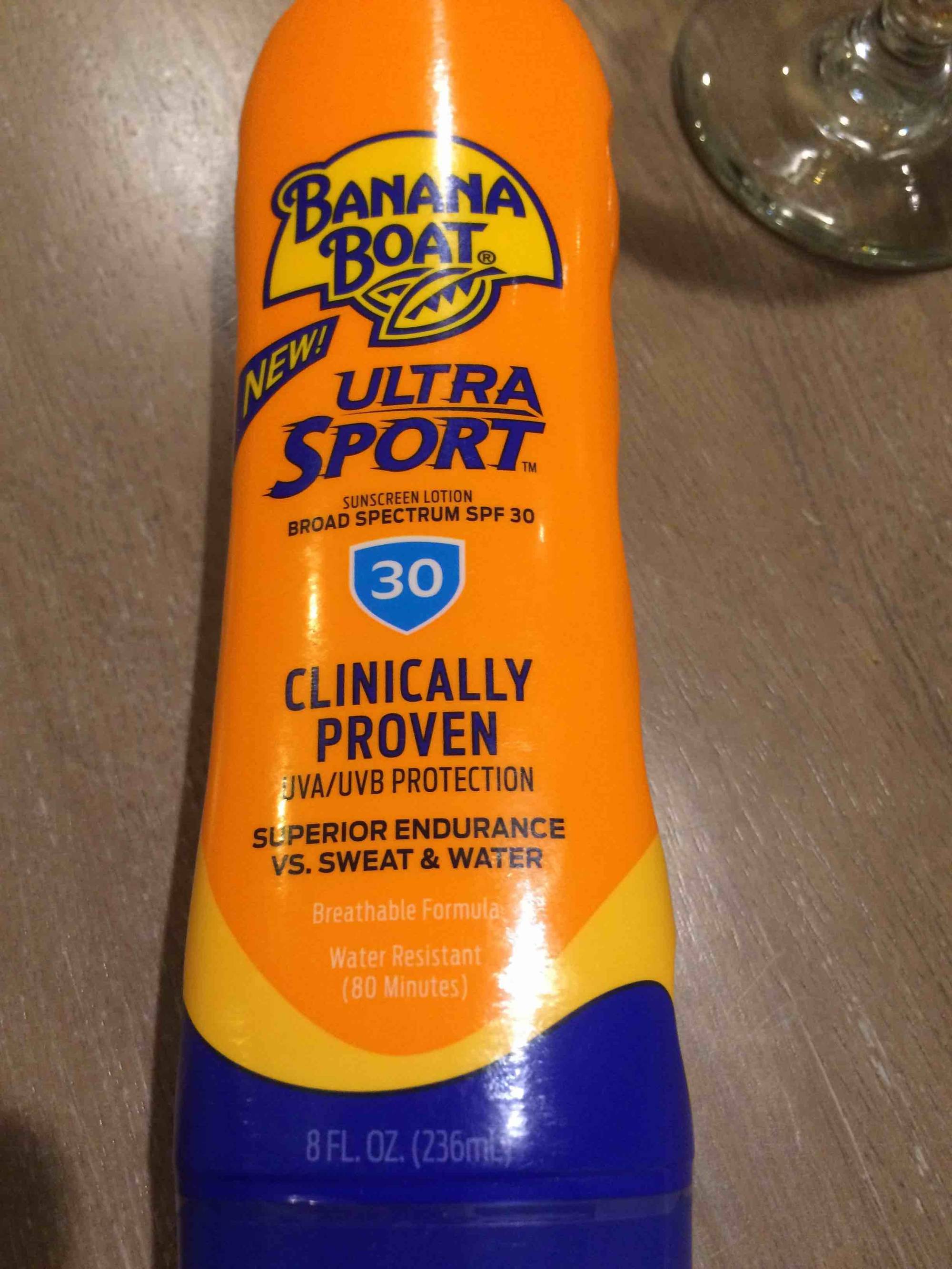 BANANA BOAT - Ultra sport - Sunscreen lotion SPF 30