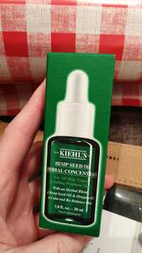 KIEHL'S - Hemp seed oil - Herbal concentrate