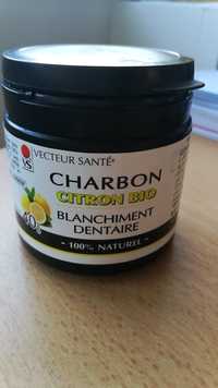 VECTEUR SANTÉ - Charbon citron bio - Blanchiment dentaire