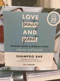 LOVE BEAUTY AND PLANET - Coconut water & mimosa flower - Shampoo bar