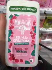 LE PETIT MARSEILLAIS - Les petites créations - Gel douche aromatique groseille bio menthe bio