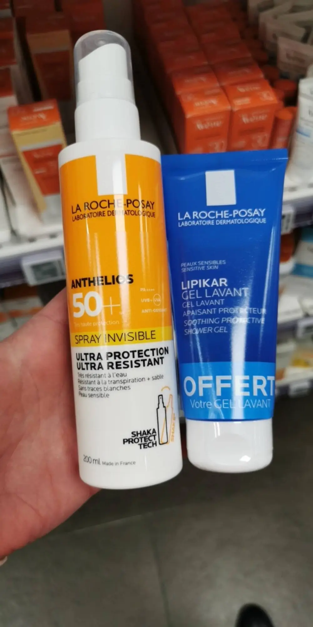 LA ROCHE-POSAY - Anthelios 50+  - Spray invisible