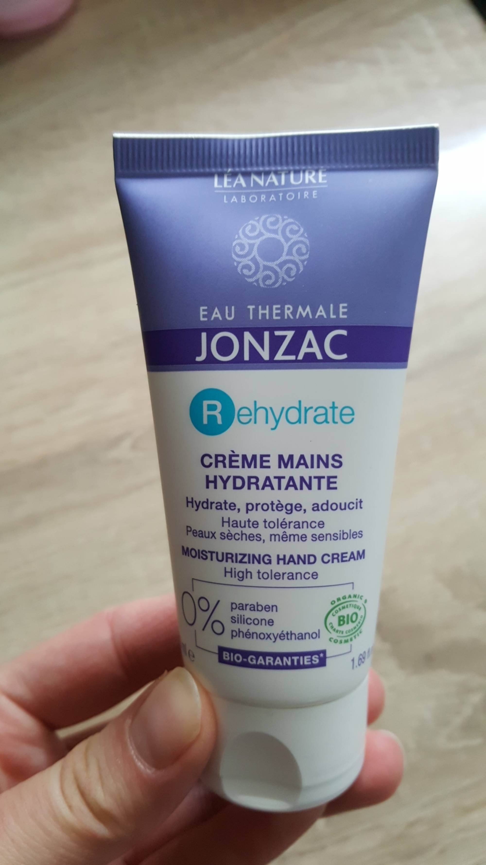 EAU THERMALE JONZAC - Rehydrate - Crème mains hydratante