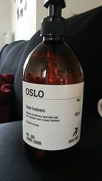 OSLO - Green freshness - Pleasant and effective Hand soap