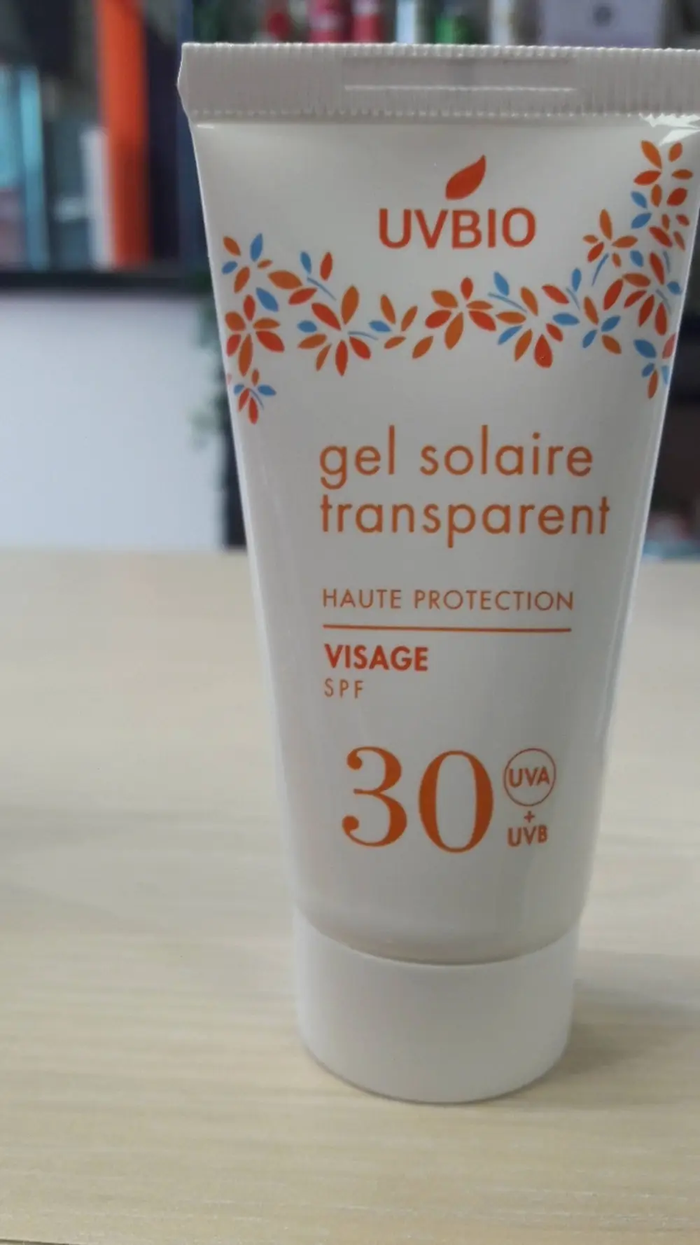 UV BIO - Gel solaire transparent Visage SPF 30