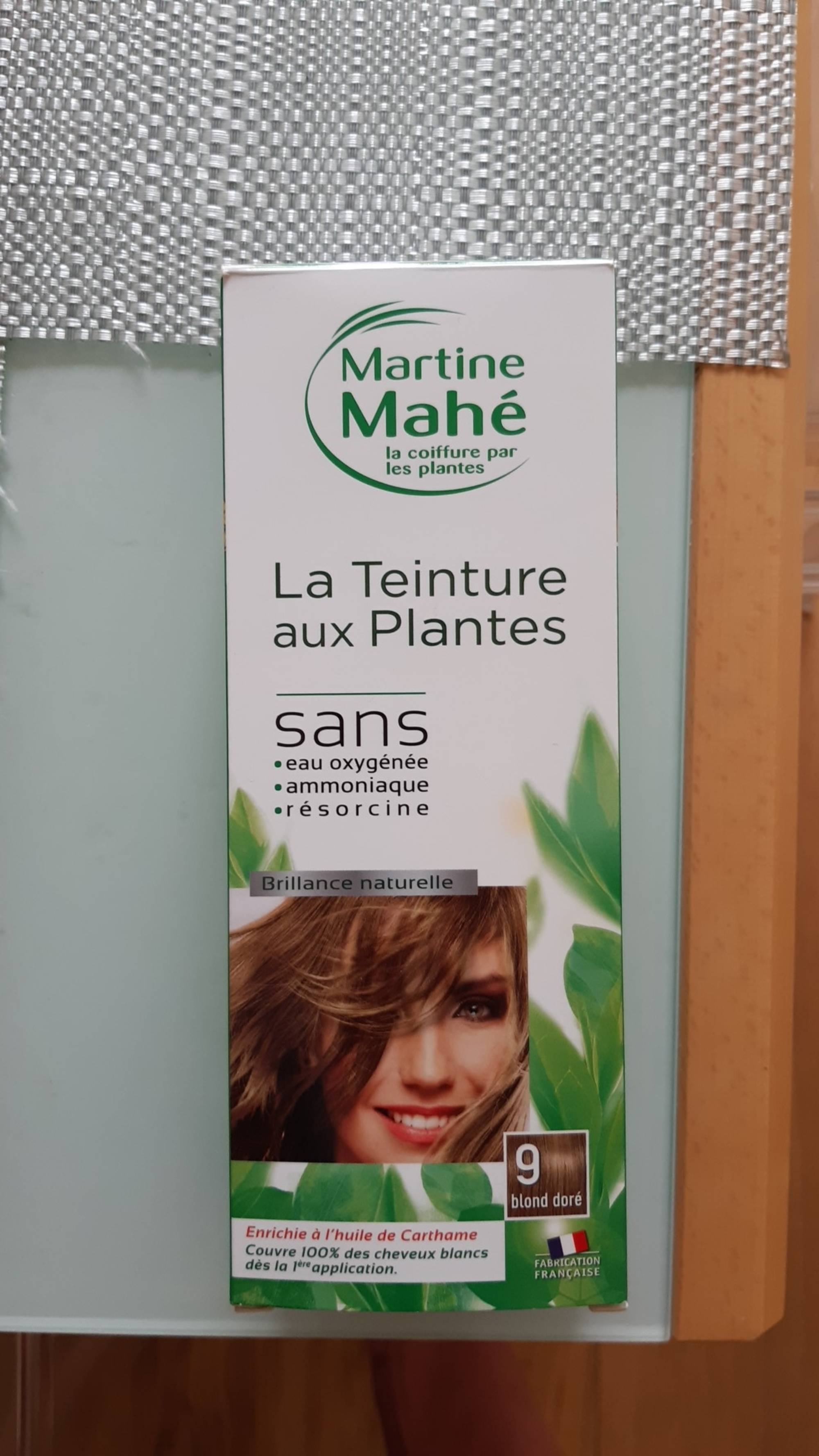 MARTINE MAHÉ - La Teinture aux plantes 9 blond doré