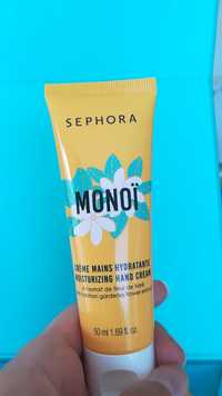SEPHORA - Monoï - Crème mains hydratante