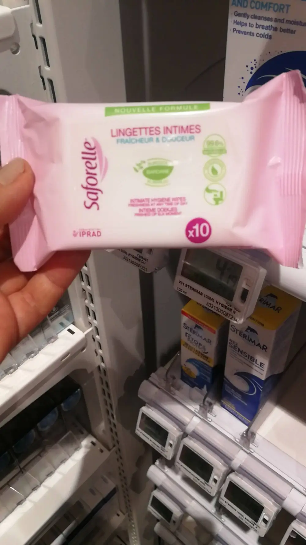 SAFORELLE - Lingettes intimes