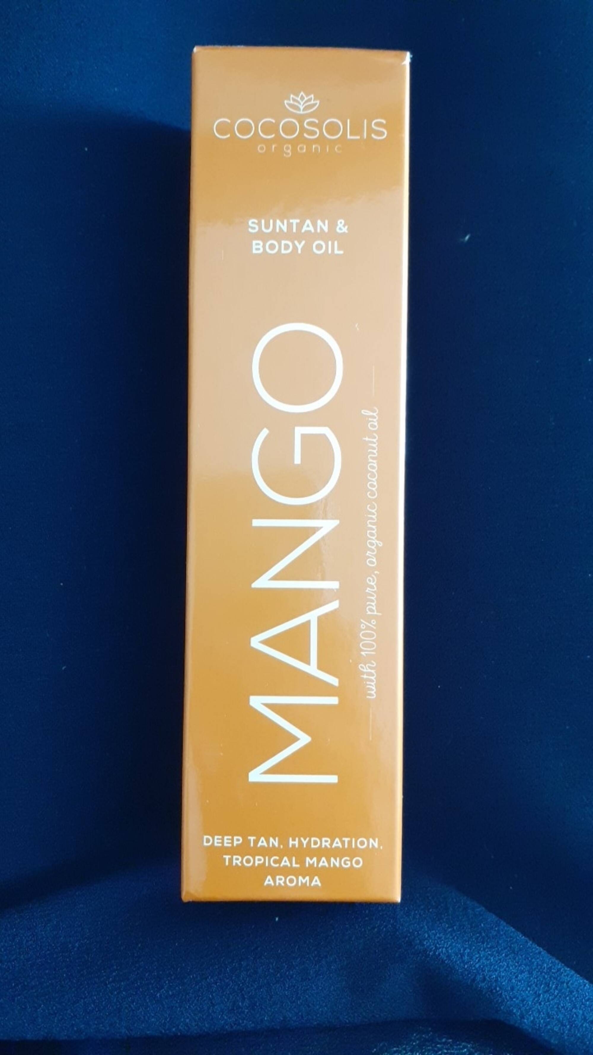 COCOSOLIS - Mango - Suntan & body oil