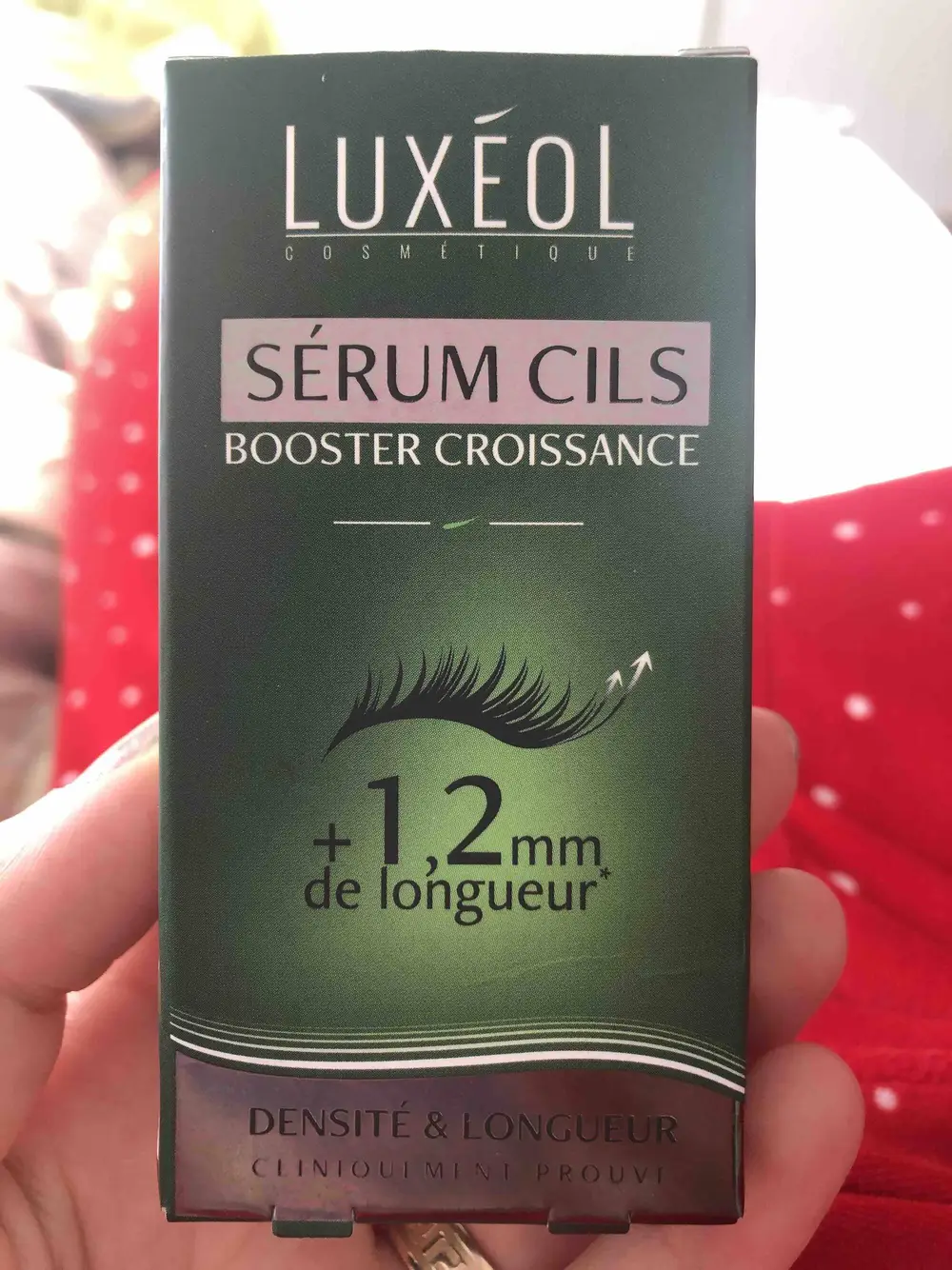 LUXÉOL COSMÉTIQUE - Sérum cils booster croissance