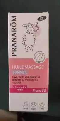 PRANARÔM - Sommeil - Huile massage