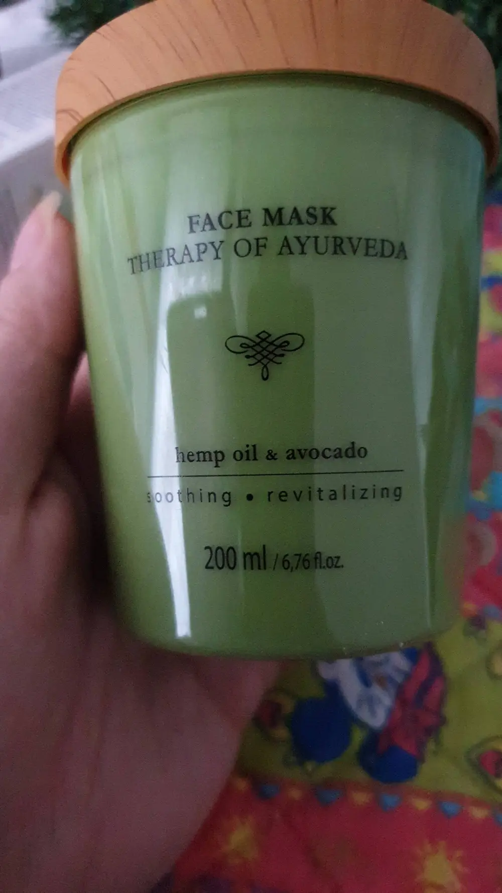 STARA MYDLARNIA - Hemp oil & avocado - Face mask therapy of ayurveda