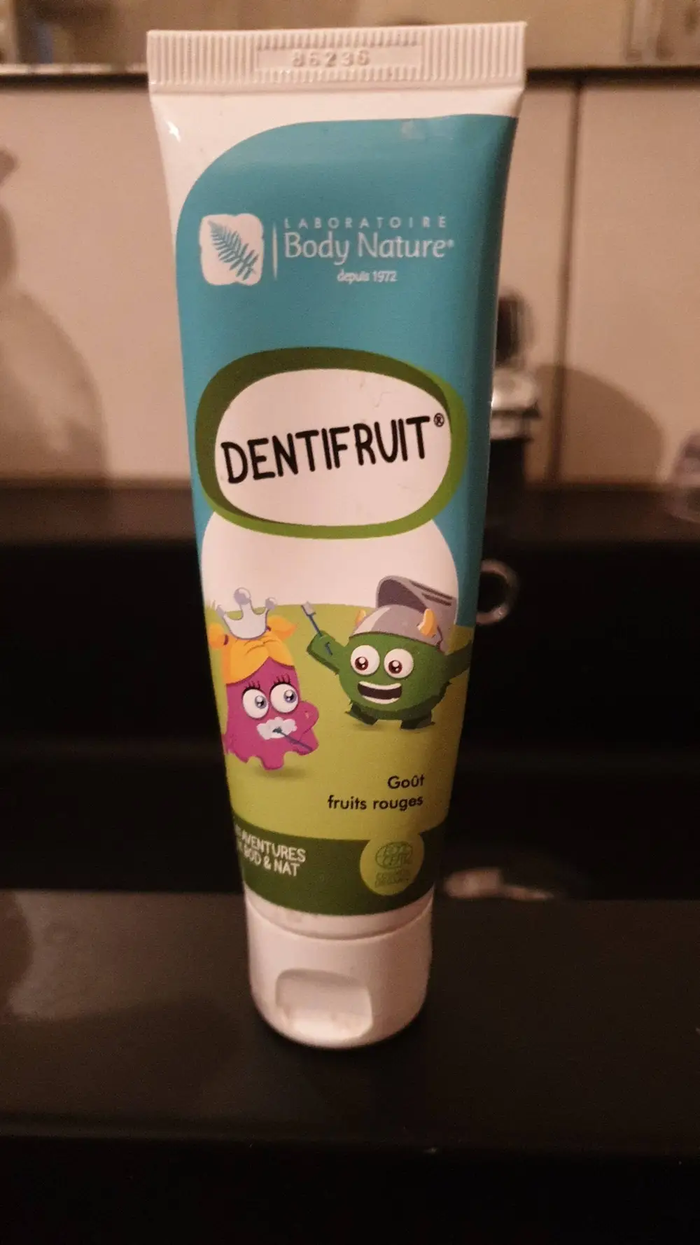 BODY NATURE - Dentifruit Goût fruits rouges