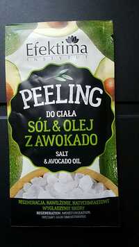 EFEKTIMA - Peeling do ciala sol & olej zawokado