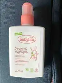 BABYBIO - Liniment mythique à l'extrait de carotte de Provence