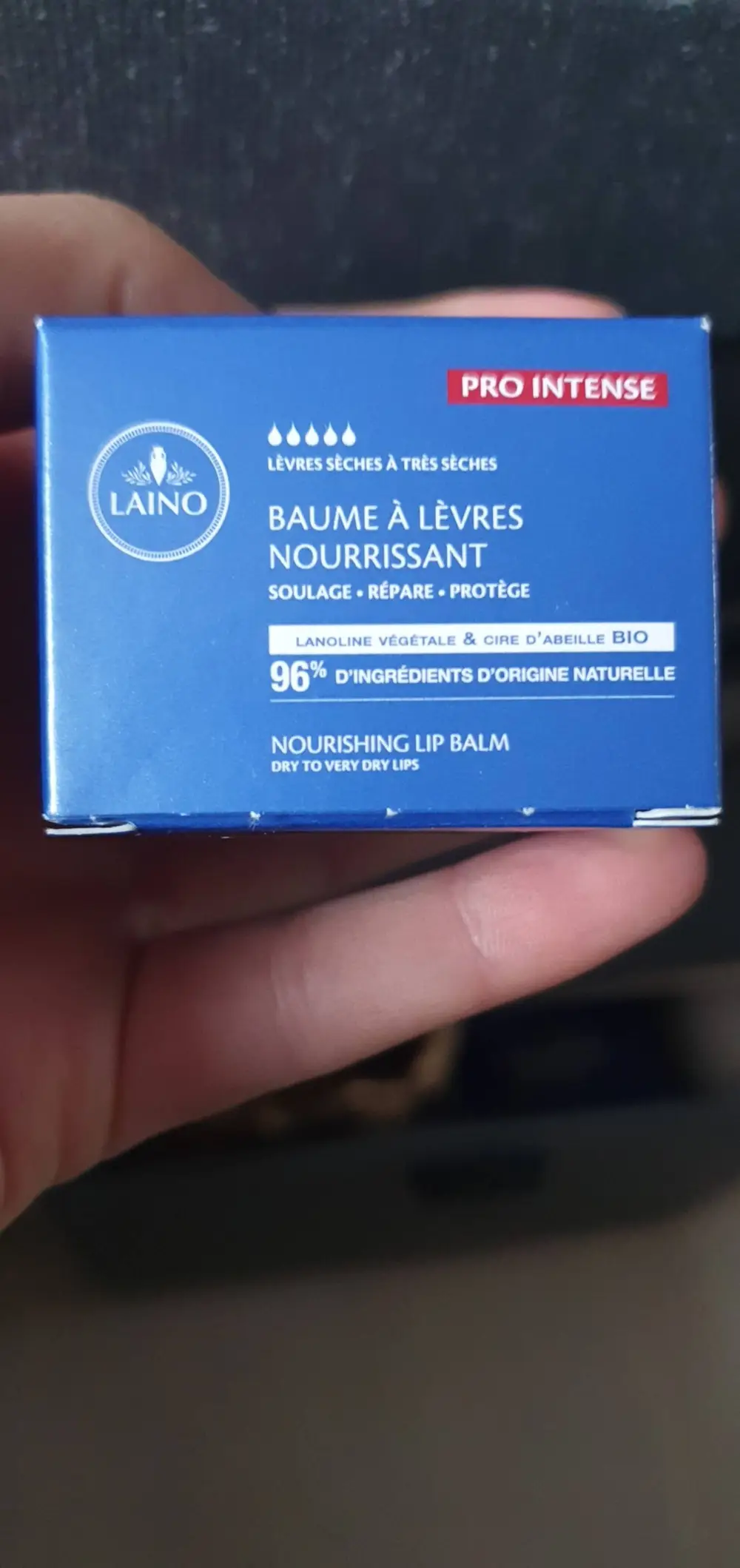 LAINO - Pro intense - Baume à lèvres nourrissant