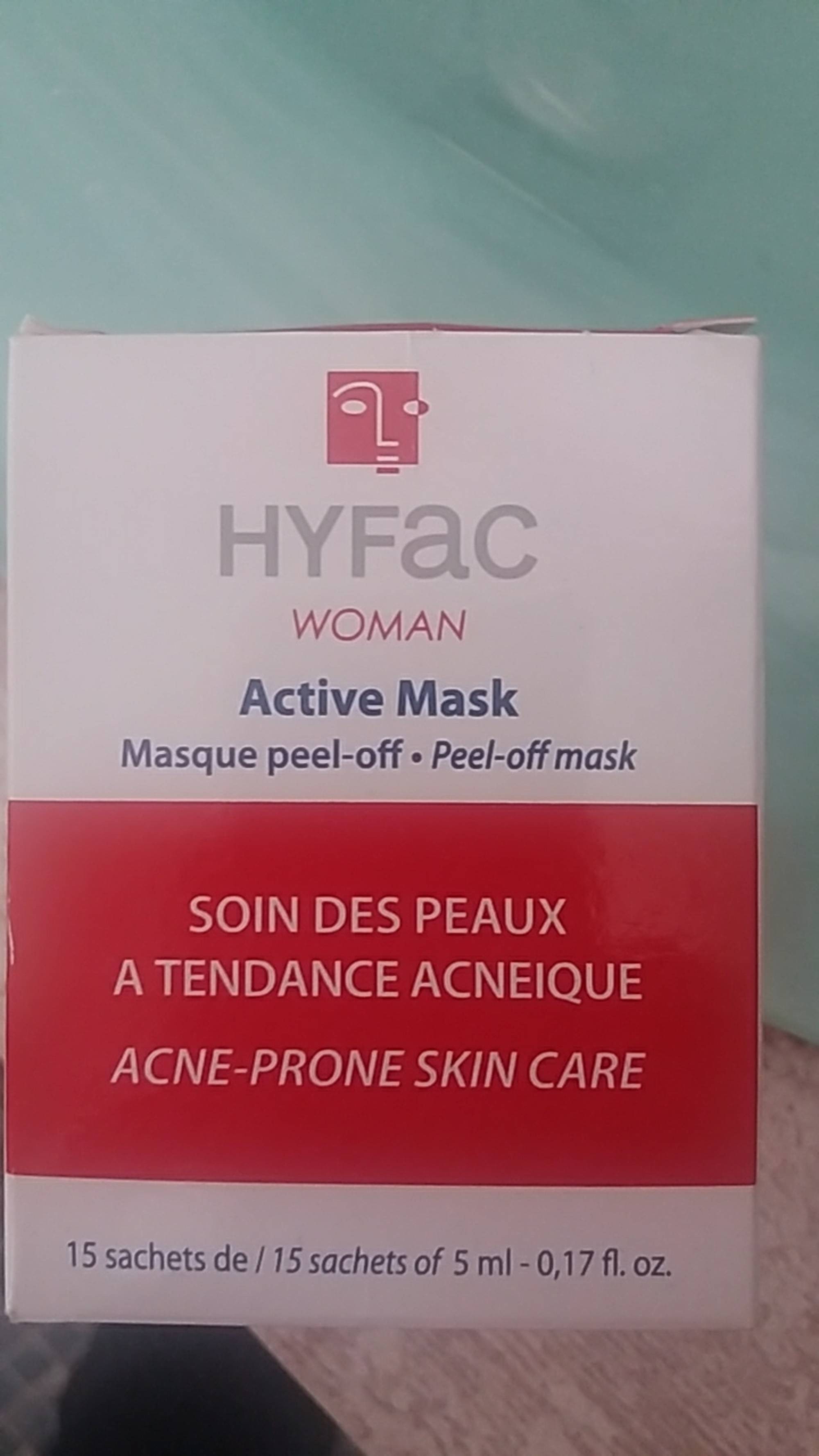 HYFAC - Woman active mask - Masque peel-off