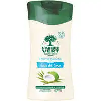 L'ARBRE VERT BIEN-ÊTRE - L'Arbre Vert Bien-être Crème Douche parfum eau de Coco - Hypoallergénique & pH Neutre - 95% d'ingrédients d'origine naturelle - 250mL