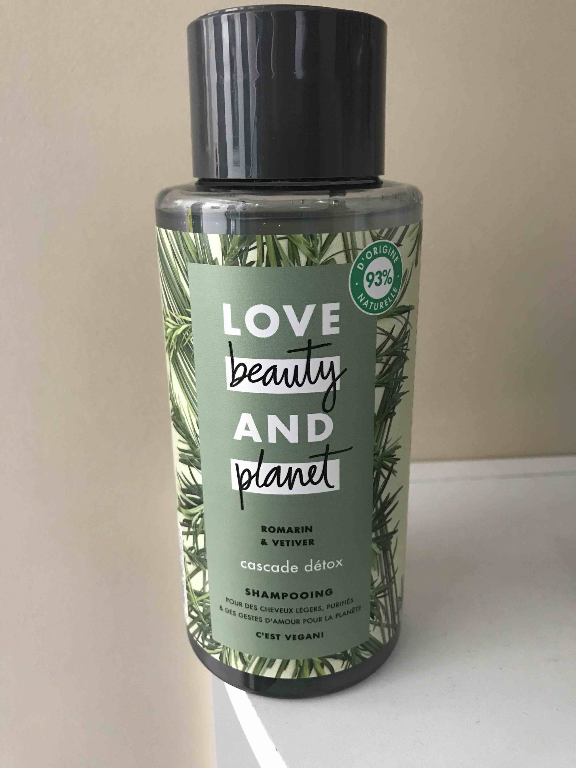 LOVE BEAUTY AND PLANET - Romarin & Vetitver - Shampooing