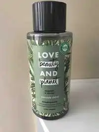 LOVE BEAUTY AND PLANET - Romarin & Vetitver - Shampooing