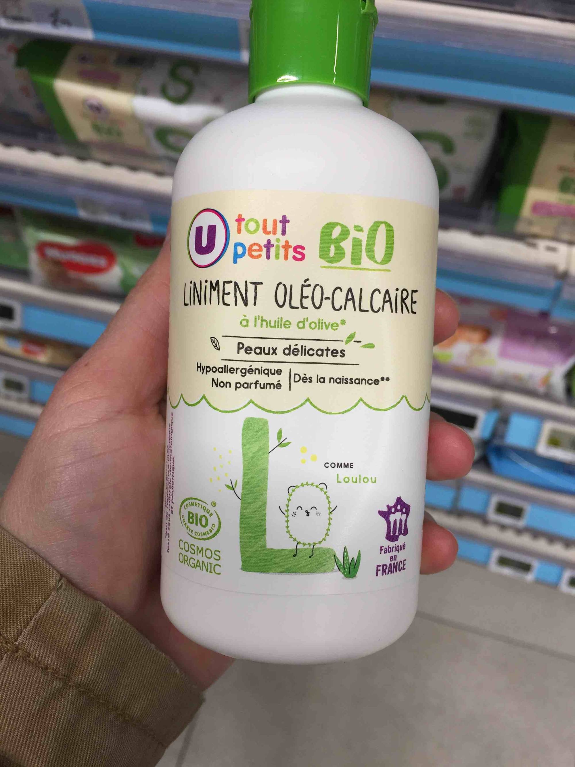 Composition U TOUT PETITS Bio - Liniment oléo-calcaire à l'huile d'olive -  UFC-Que Choisir