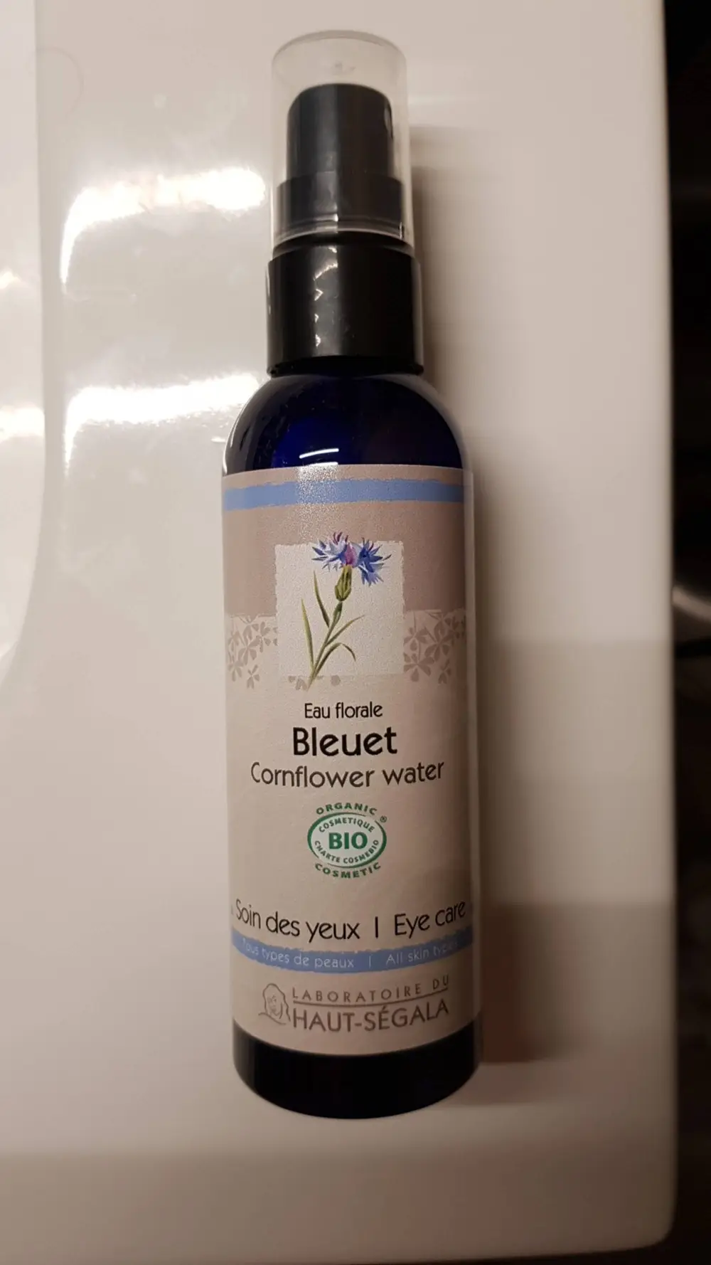 LABORATOIRE DU HAUT-SÉGALA - Eau florale bleuet - Soin des yeux bio