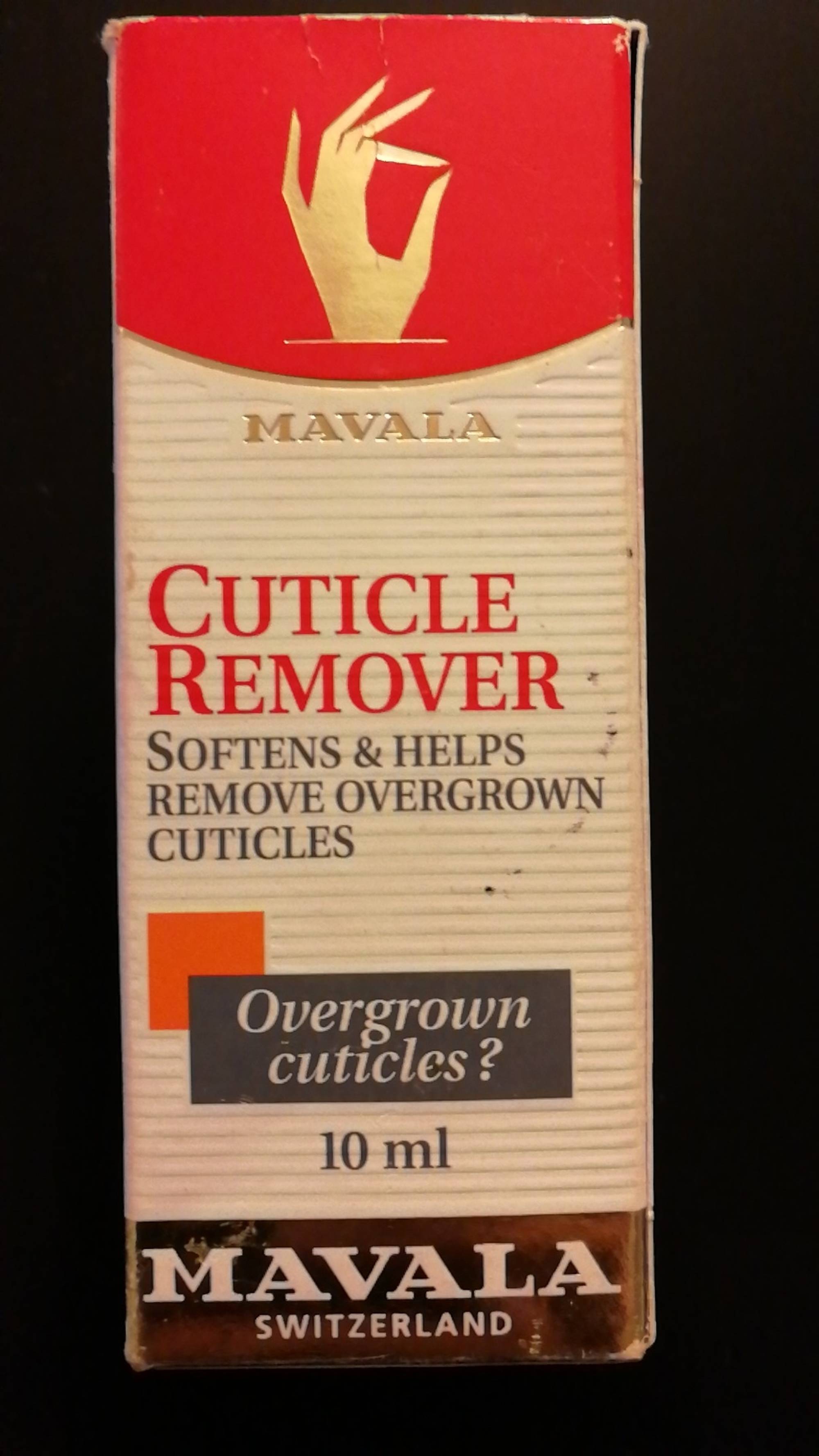 MAVALA - Cuticle remover softens & helps 