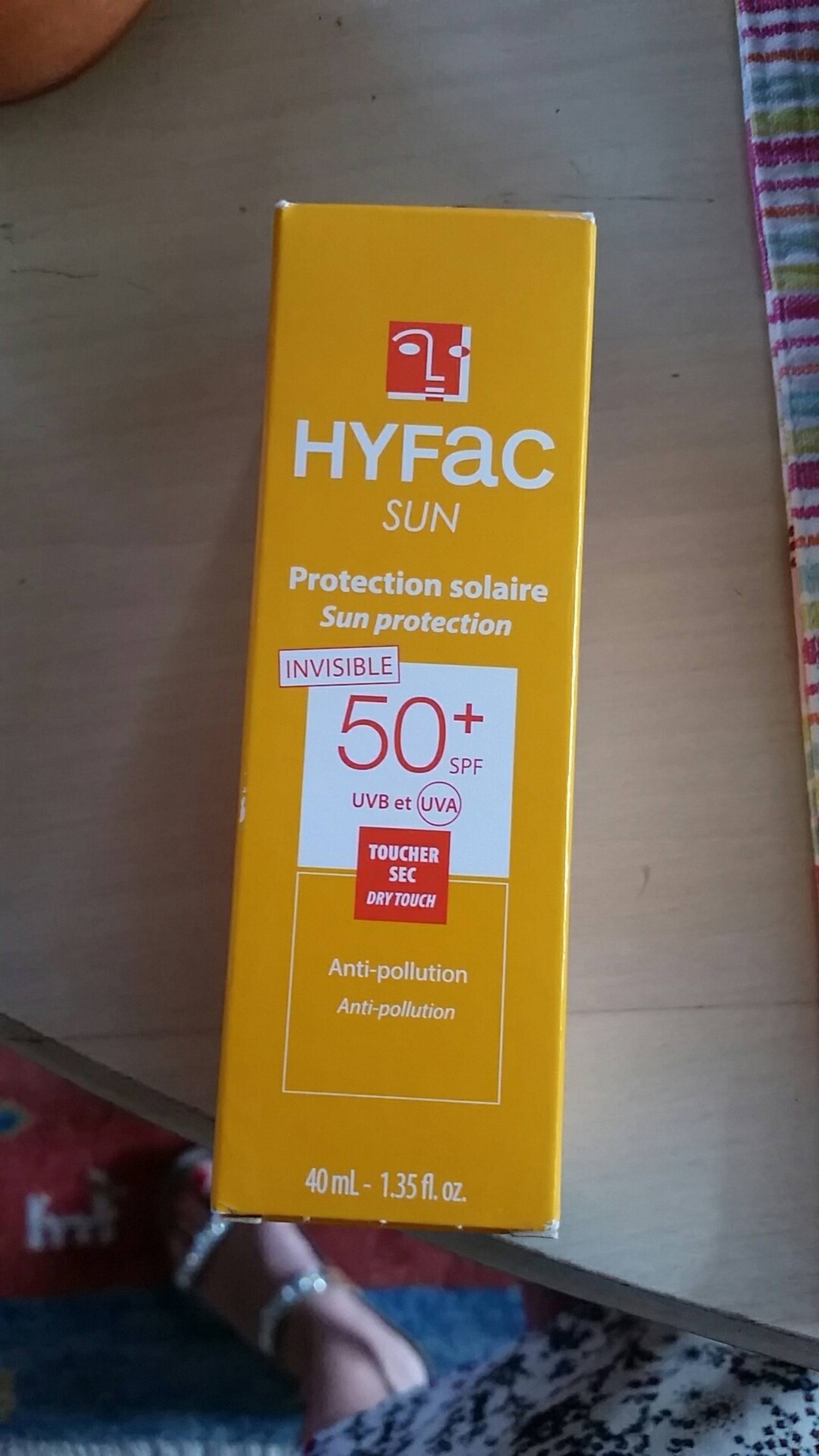 HYFAC - Sun - Protection solaire invisible 50+ Spf