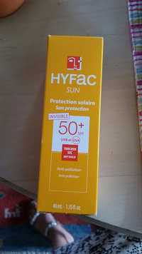 HYFAC - Sun - Protection solaire invisible 50+ Spf