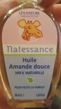 NATESSANCE - Huile amande douce pour toute la famille