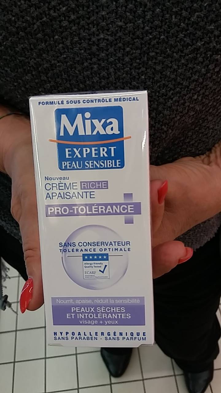 MIXA - Expert peau sensible - Crème riche, apaisante 