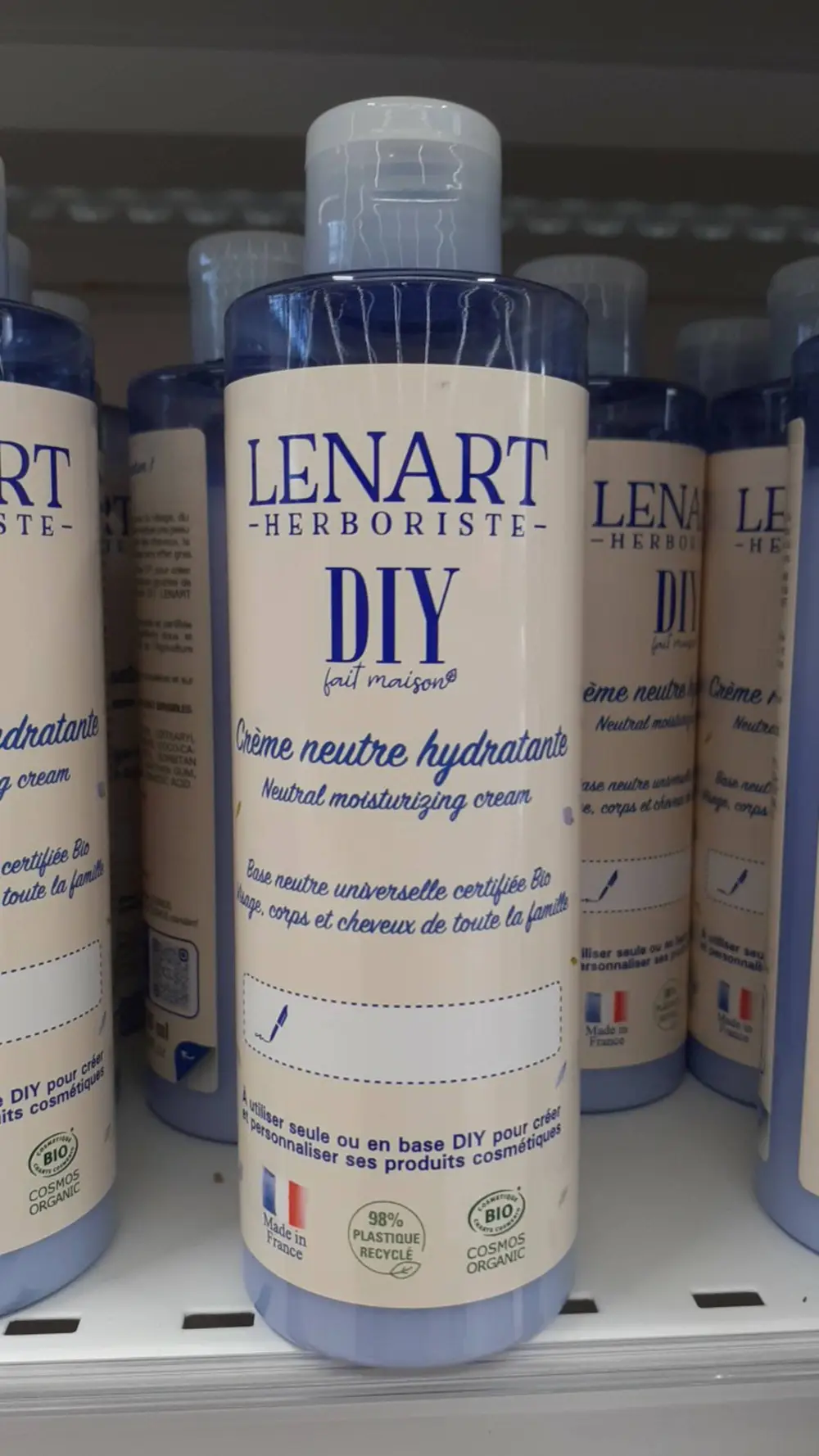 LENART HERBORISTE - Diy - Crème neutre hydratante