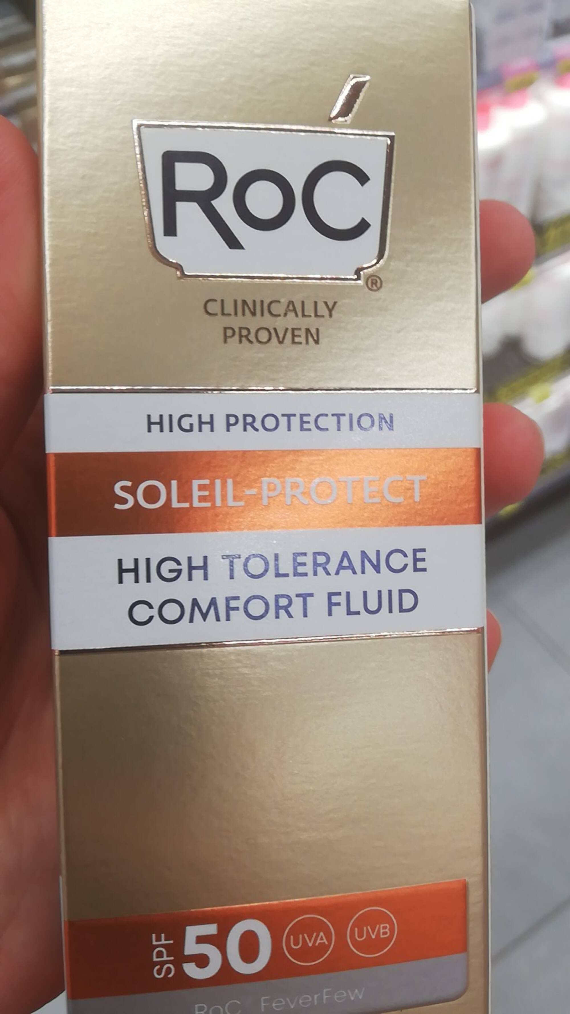 ROC - Soleil-protect high tolerance comfort fluid SPF 50