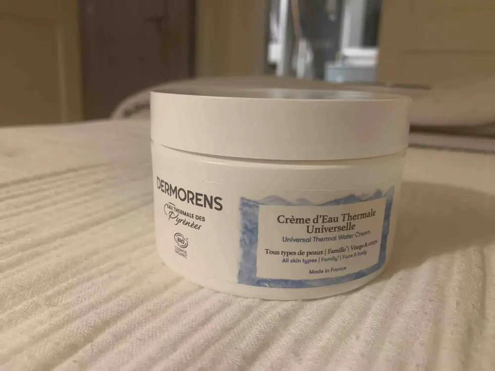 DERMORENS - Eau thermale des Pyrénées - Crème d'eau thermale universelle