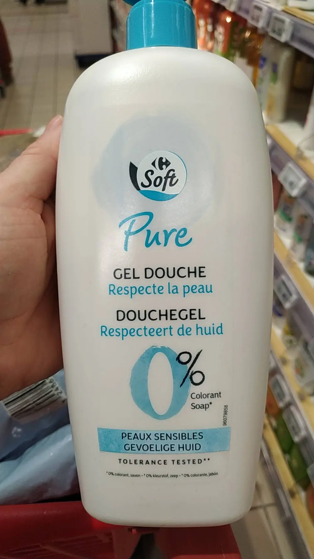 CARREFOUR - Soft Pure - Gel douche