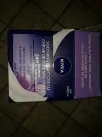 NIVEA - Crème de nuit apaisante 24h d'hydratation 