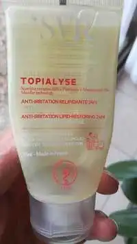 SVR - Topialyse - anti-irritation relipidante 24h