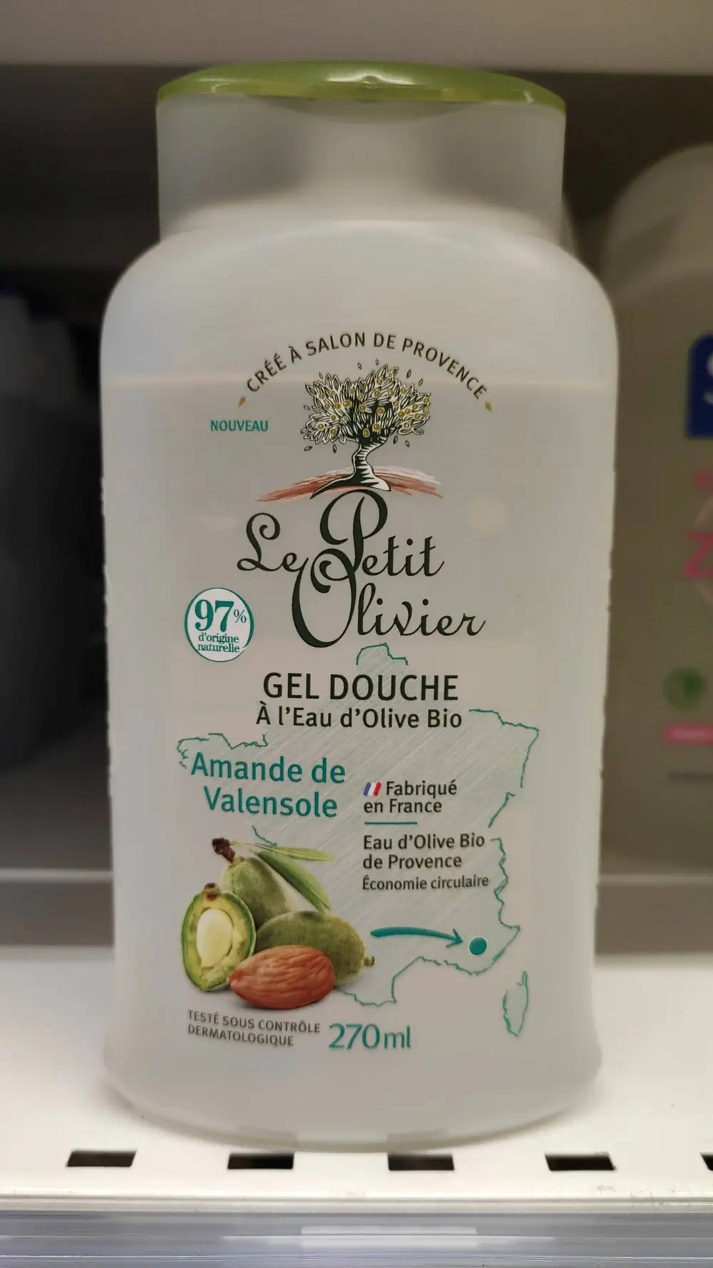 LE PETIT OLIVIER - Gel douche à l'Eau d'Olive bio