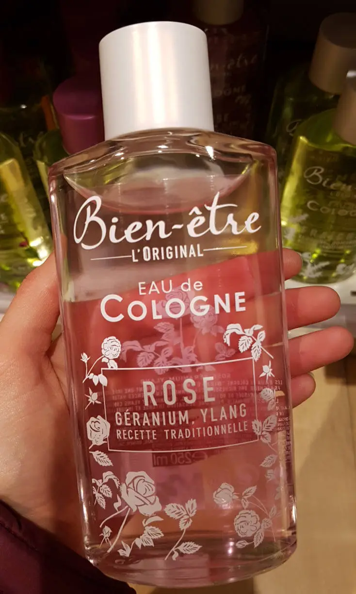 BIEN-ÊTRE - Rose Géranium, Ylang  - Eau de cologne 