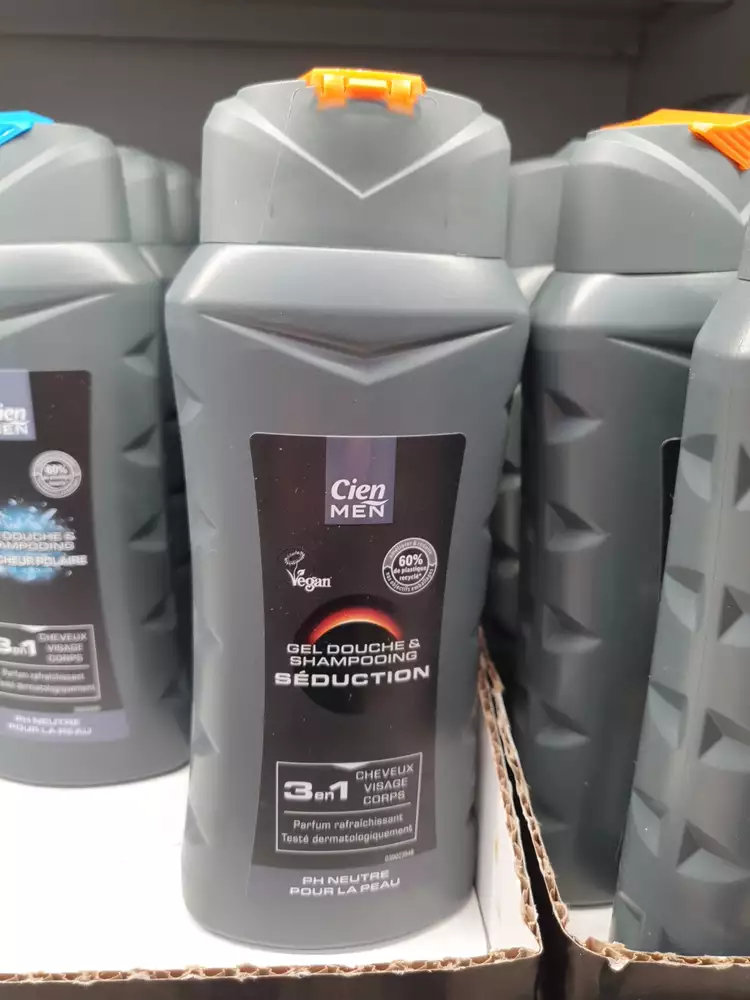 CIEN - Men - Gel douche & shampooing séduction