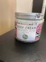 LAUGHING BIRD - Body cream shea & cocoa butter with rose