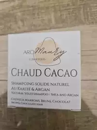 AROMAURY - Chaud cacao - Shampoing solide naturel au karité & argan