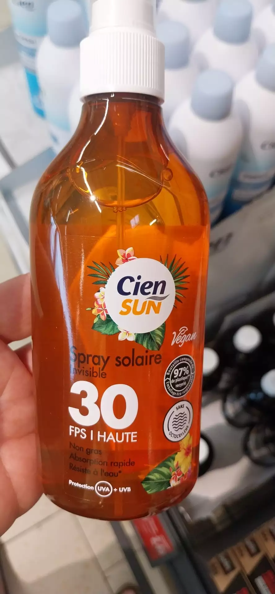 CIEN - Sun - Spray solaire FPS 30 