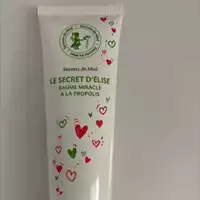 SECRETS DE MIEL - Le secret d'Élise - Baume miracle à la propolis